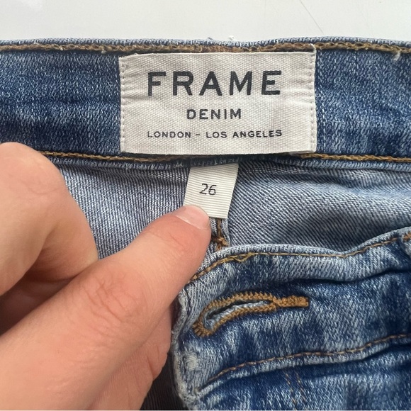 Frame women’s denim jeans 26 L42-15 - Picture 6 of 7